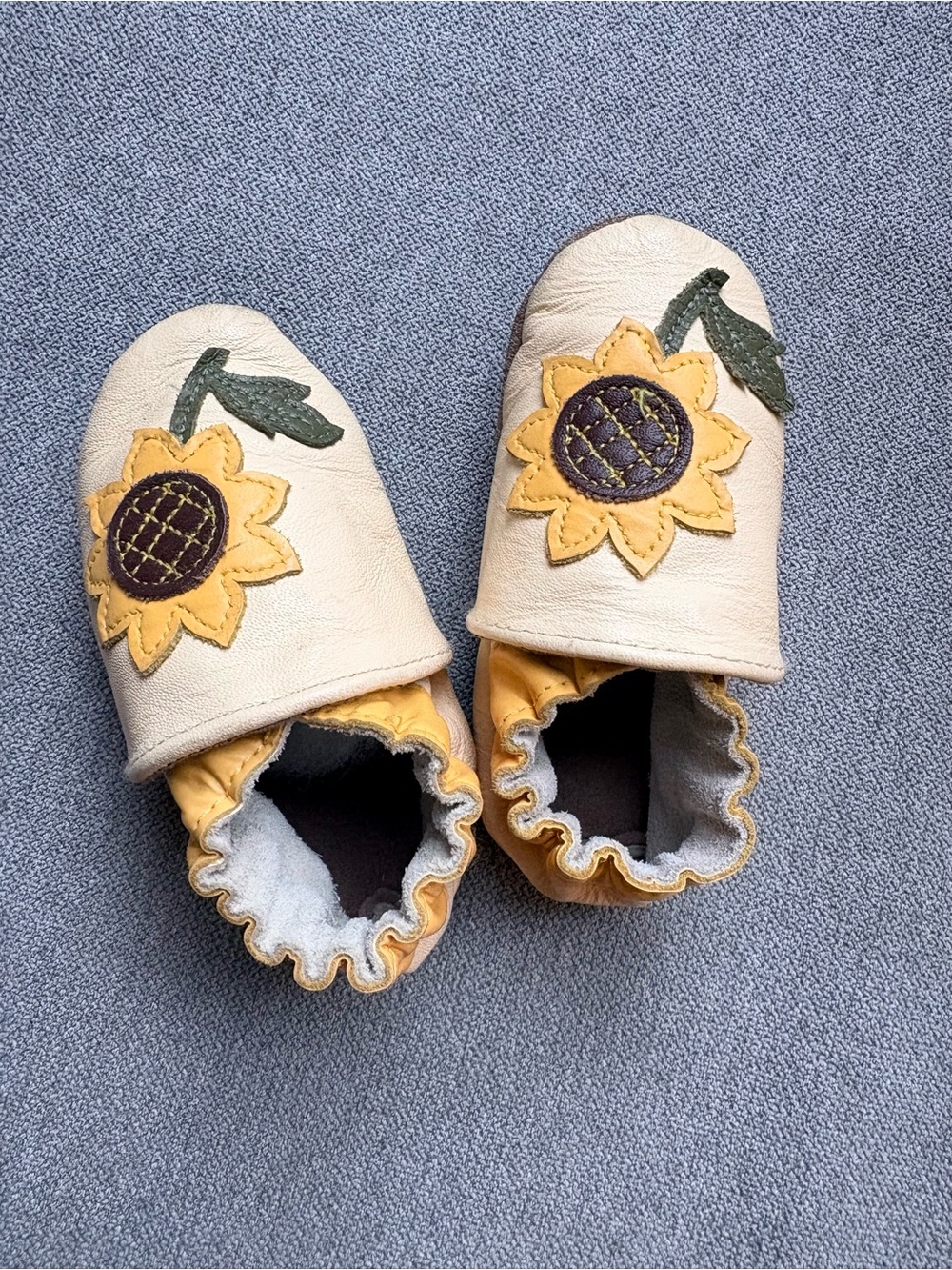 Sunflower Leather baby shoes